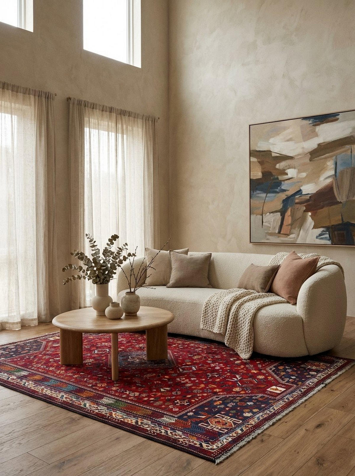 TEPPICH Gashgai Rot 279/174 cm Schurwolle - Rot, Textil (174/279cm) - Looma