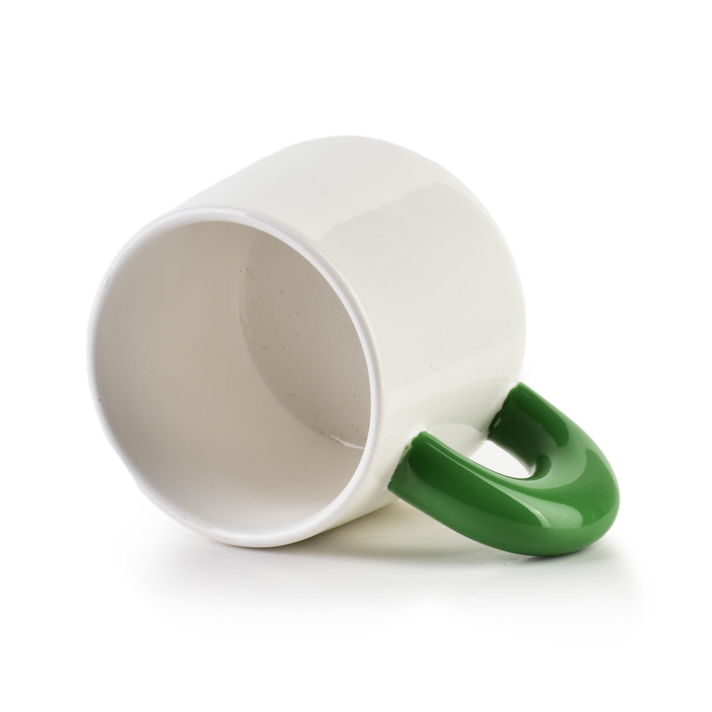 BECHER Basic Nature Grün 13/8.5/8 cm Keramik - Grün, Keramik (0.25L) - Mondex