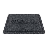TÜRMATTE WELCOME 2098 40/60 cm - Grau, Textil (40/60cm) - rugsX