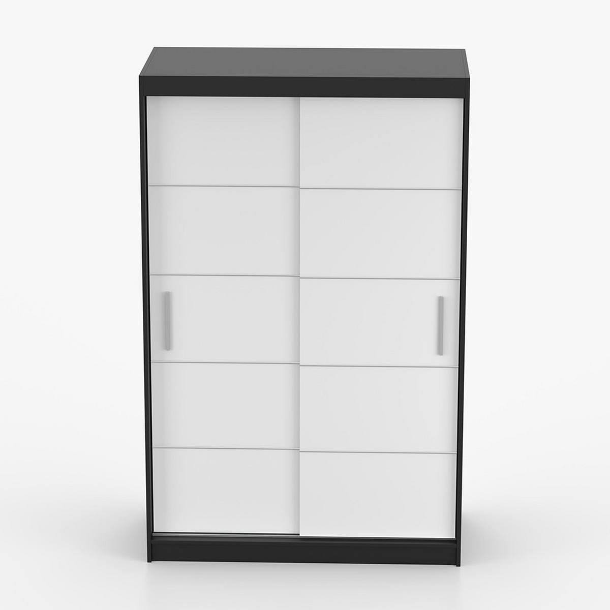 SKŘÍŇ s otočnými dveřmi Neomi 06 120 cm 120/200/61 cm, 2dveřová, bílý - bílá, kompozitní dřevo (120/200/61cm) - imoebel24