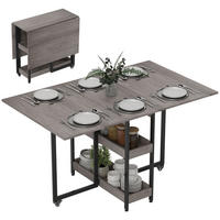 ESSTISCH Grau 133.4/80.0/75.0 - Grau, Holzwerkstoff (133.4/80/75cm)
