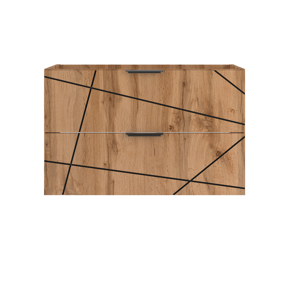 WASCHTISCHUNTERSCHRANK 80cm Teren Holz - Braun, Holzwerkstoff (80/50/45.8cm) - Petits-meubles
