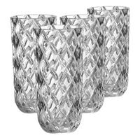 VASEN Luca transparent 19,5 cm 4er Set - Transparent, Glas (19.5cm) - Ritzenhoff Breker