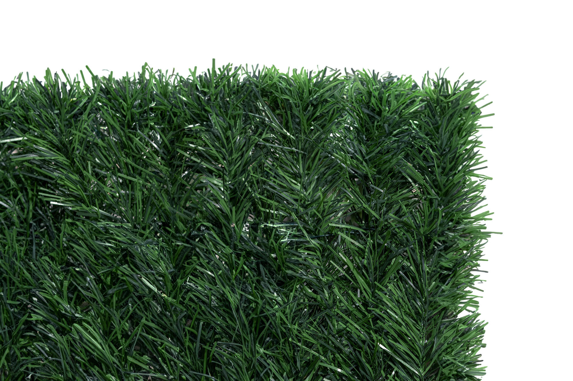 KÜNSTLICHE HECKE Pico 10m H.180cm 110 Stränge - Grün, Kunststoff (180/1000cm) - Casanoov