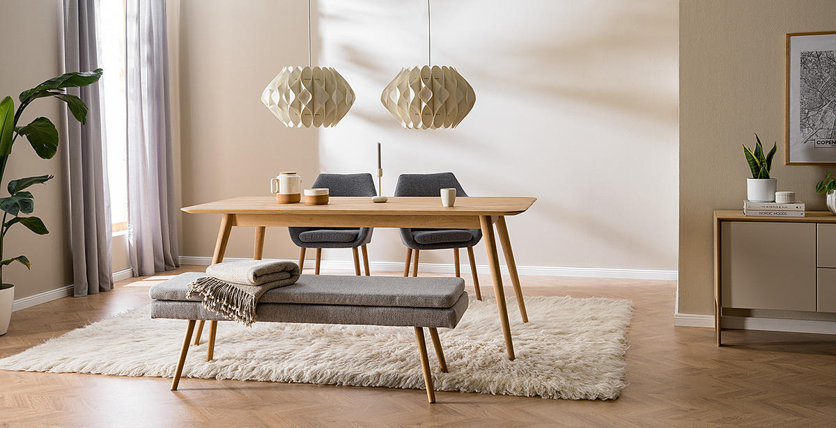 ARMLEHNENSTUHL - Eichefarben/Dunkelgrau, Textil (58/84/58cm) - home24