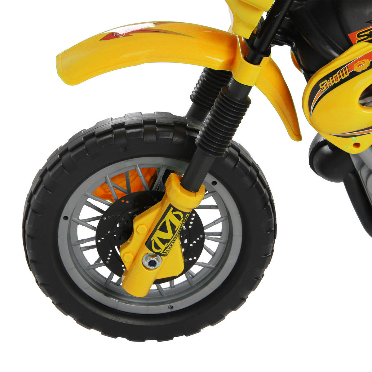 ELEKTRO-MOTORRAD DE-13172 abnehmbare Stützräder Gelb/Schwarz - Gelb, Kunststoff (102/53/66cm) - ComfortXL