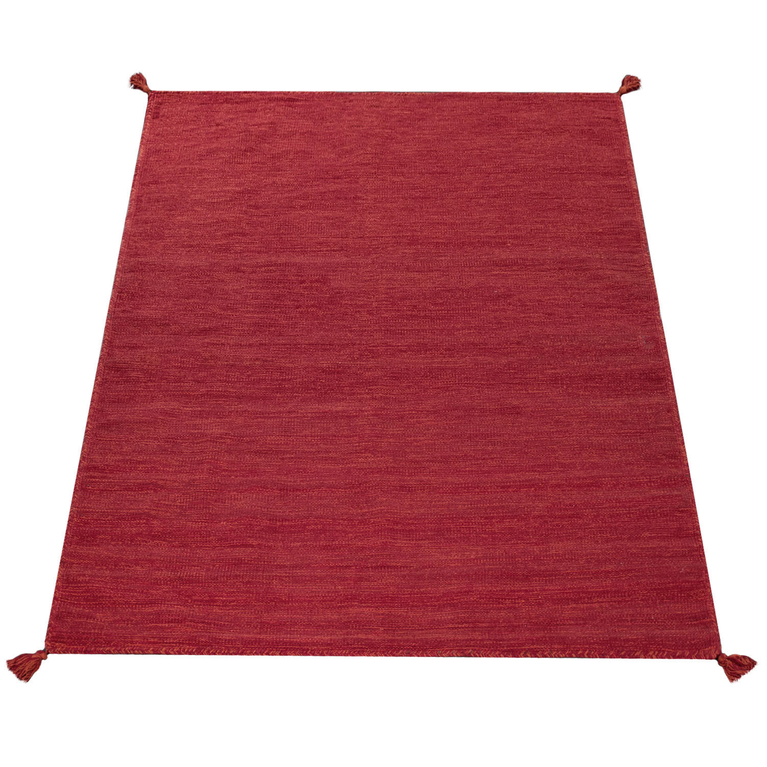 HOCHFLORTEPPICH 60/110 cm Kilim 210 - Rot, Textil (60/110cm) - Paco Home