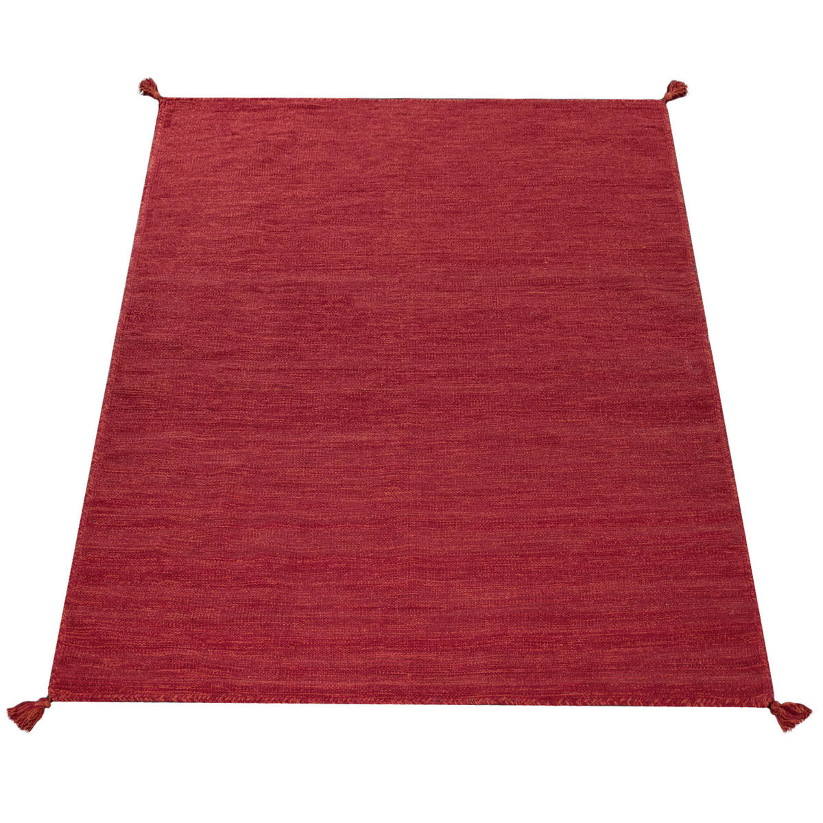 HOCHFLORTEPPICH 60/110 cm Kilim 210 - Rot, Textil (60/110cm) - Paco Home