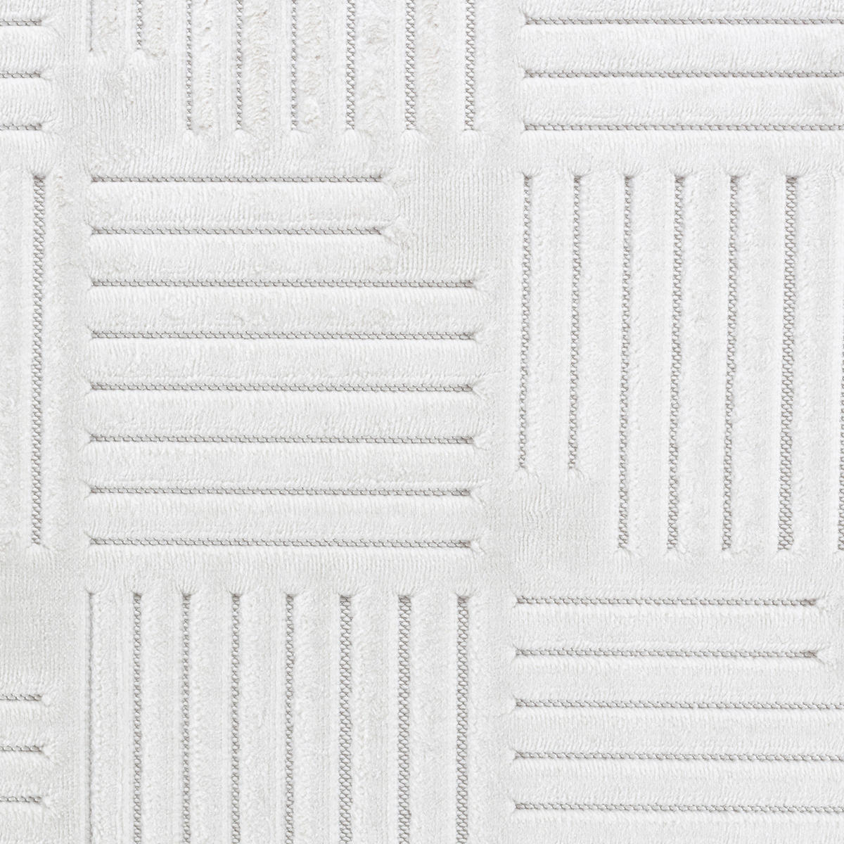 OUTDOORTEPPICH 160/220 cm Weiß - Weiß, Naturmaterialien/Textil (160/220cm) - LIVABLISS