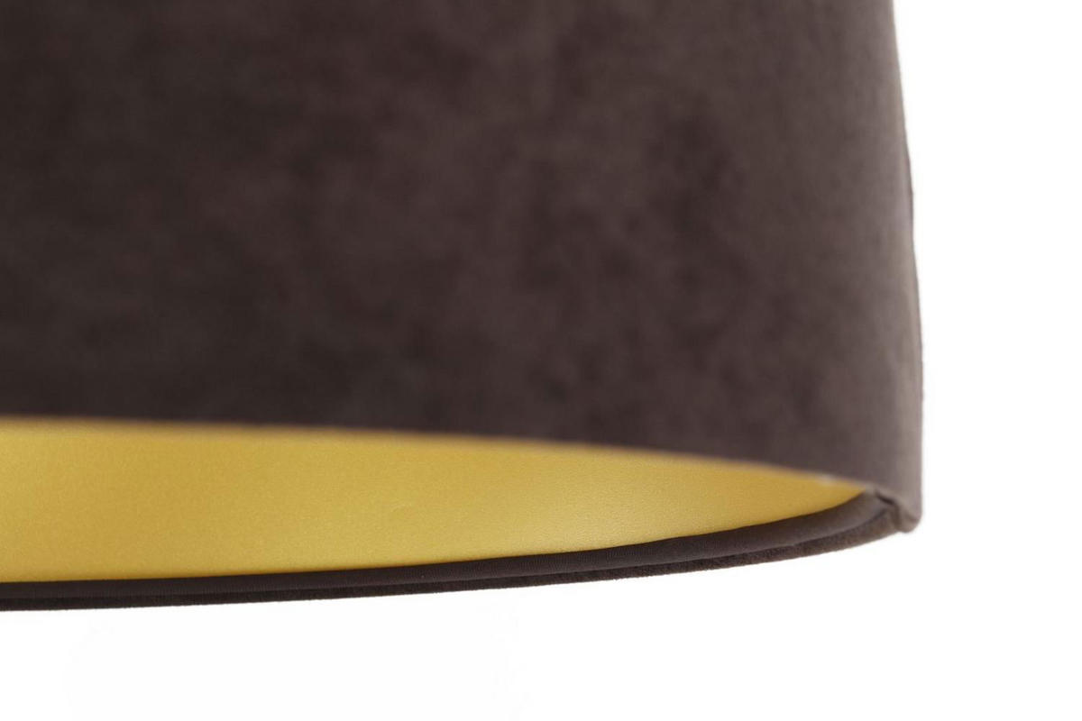 HÄNGELEUCHTE Beige 50/25 cm - Beige/Braun, Kunststoff (50/0.4/25cm) - ONZENO