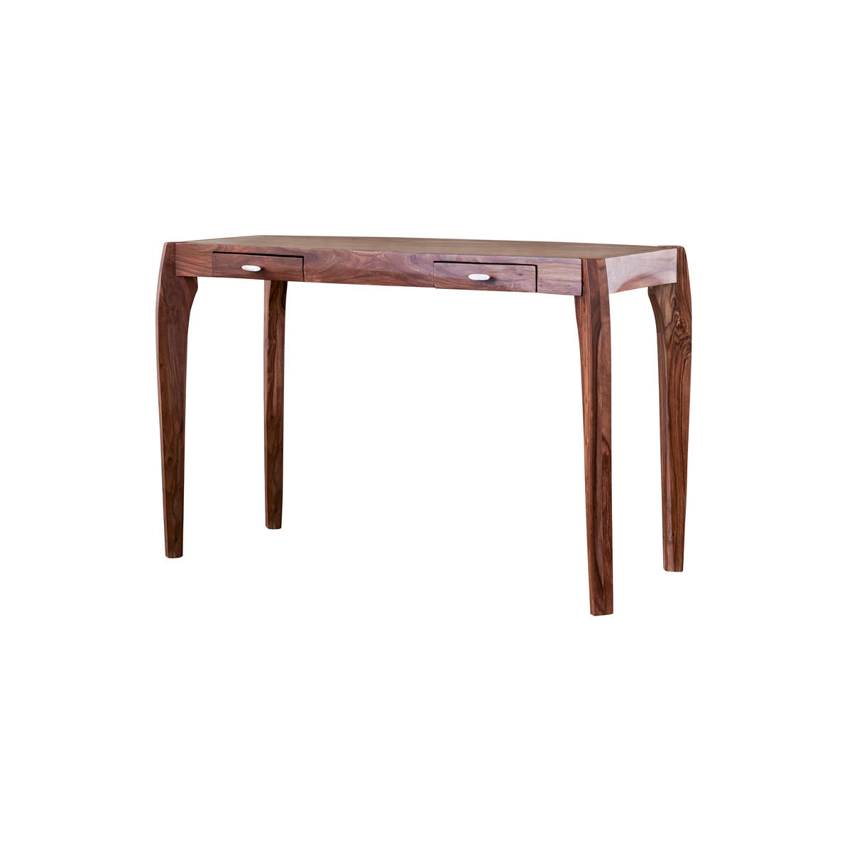 SCHREIBTISCH Luna Natur aus Palisander - Naturfarben, Holz (58/128/80cm) - Tikamoon