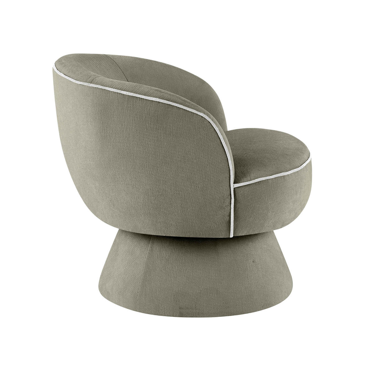 SESSEL, Grün - Grün, Holz/Textil (66/71/80cm) - Oviala