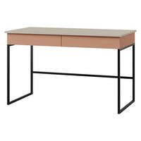 SCHREIBTISCH Lorin LO10 - Kaschmir/Rosa, Holzwerkstoff (60/125/76cm) - MIRJAN24