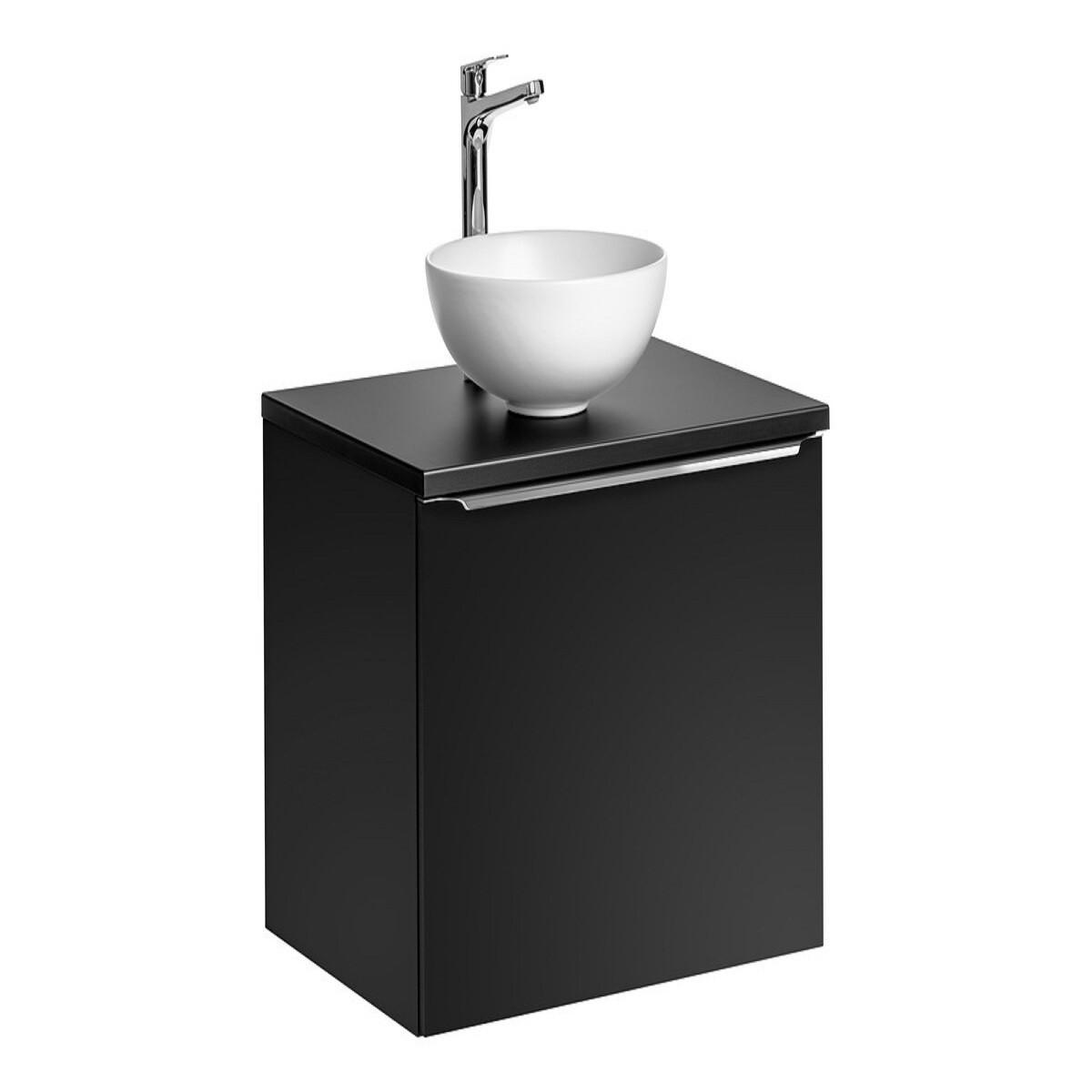 Milaros Markt Waschtischkombi Schwarz 60x46x46 cm
