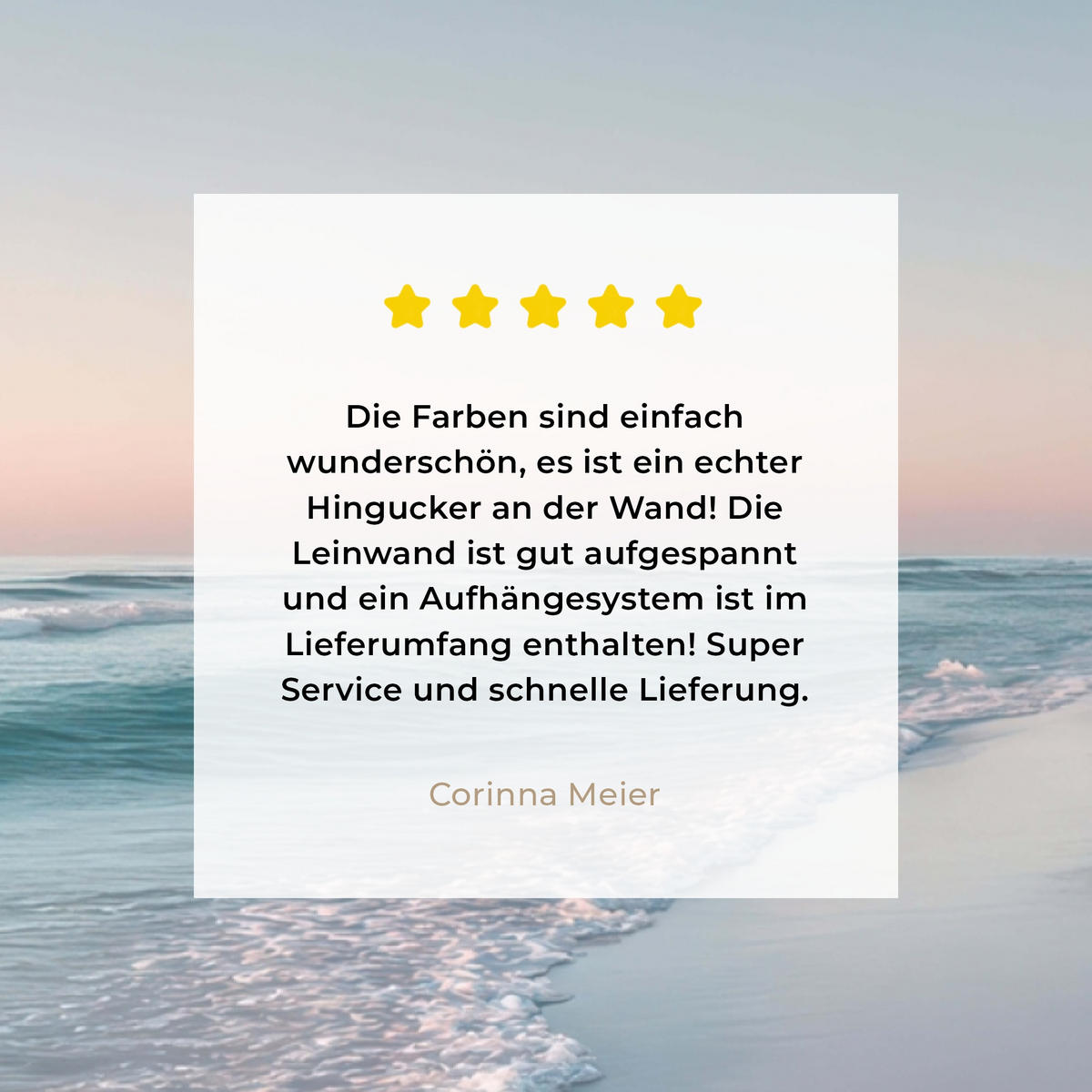 LEINWANDBILD Küstenlinie - Pastell - Wasser Wanddeko Schlafzimmer 60x90 cm - Pastellblau, Textil (60/90cm) - MuchoWow