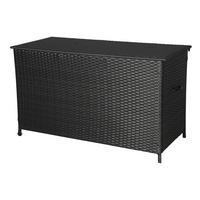 KISSENBOX Schwarz - Schwarz, Holzwerkstoff (170/95/75cm) - ebuy24