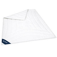 STEPPBETT Kamelhaar 200x200 cm Extra Leicht, Sommerdecke 100% Kamelflaumhaar - Weiß, Textil (200/200cm) - casimum