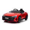 ELEKTROAUTO Audi RS E-Tron GT rot 6888, Fernbedienung, EVA-Räder, Mp3, USB - Rot, Kunststoff (103/58/41cm) - Moni