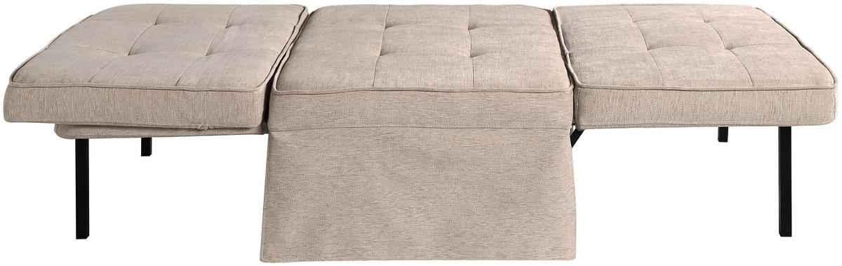 MULTIFUNKTIONSHOCKER Finn Creme 100/72/43 cm - Creme, Textil (100/43/72cm) - ATLANTIC home collection
