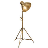 STEHLAMPE aus Metall, 59x161cm - Goldfarben, Metall (161/59/59cm) - Wanderlust