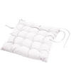 STUHLKISSEN Essentiel 40/40 cm - Weiß, Textil (40cm) - Douceur d´intérieur