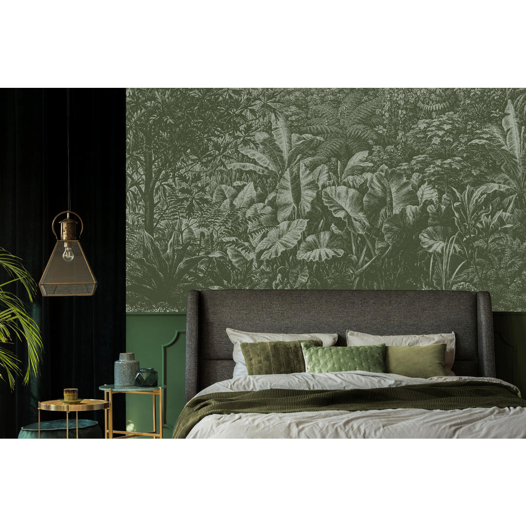 Thumbnail - Looks by W.Joop Fototapete, Grün, Papier, Kunststoff, Baum/Pflanze/Natur, Rechteckig, 350x270 cm, FSC Mix, Voc-Label A+,...