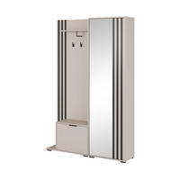 GARDEROBENPANEEL – 192 cm – Nelly – Kaschmir - Kaschmir, Holzwerkstoff (131/192/40cm) - hi-markt