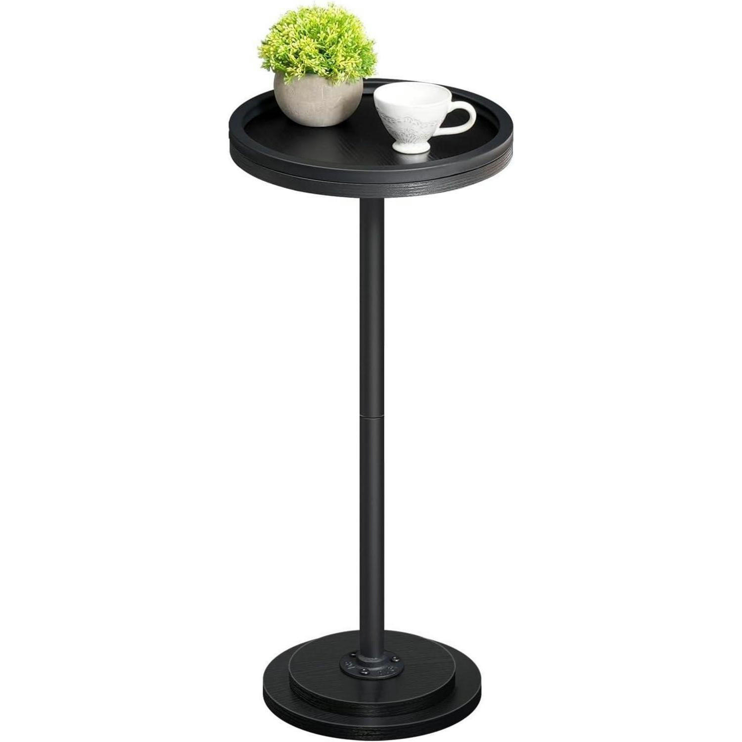 XXXLutz Beistelltisch Schwarz 30x65x30 cm