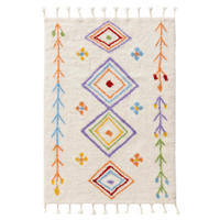 OTROŠKA preproga Malika Večbarvna 160x230 cm - večbarvno, tekstil/naravni materiali (160/230cm) - Lytte