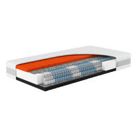 TASCHENFEDERKERN-MATRATZE "Sleep Balance TFK", H2/H3, 80 x 200 cm, Höhe: ca. 24 cm - Weiß, Textil (80/200cm) - Hn8 Schlafsysteme