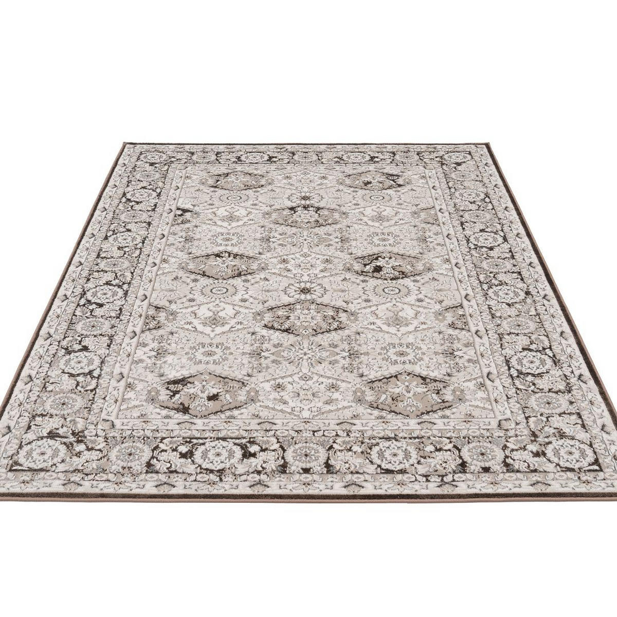 VINTAGE-TEPPICH Antares Ishana Beige - Beige, Textil (160/231cm) - Kukoon Rugs