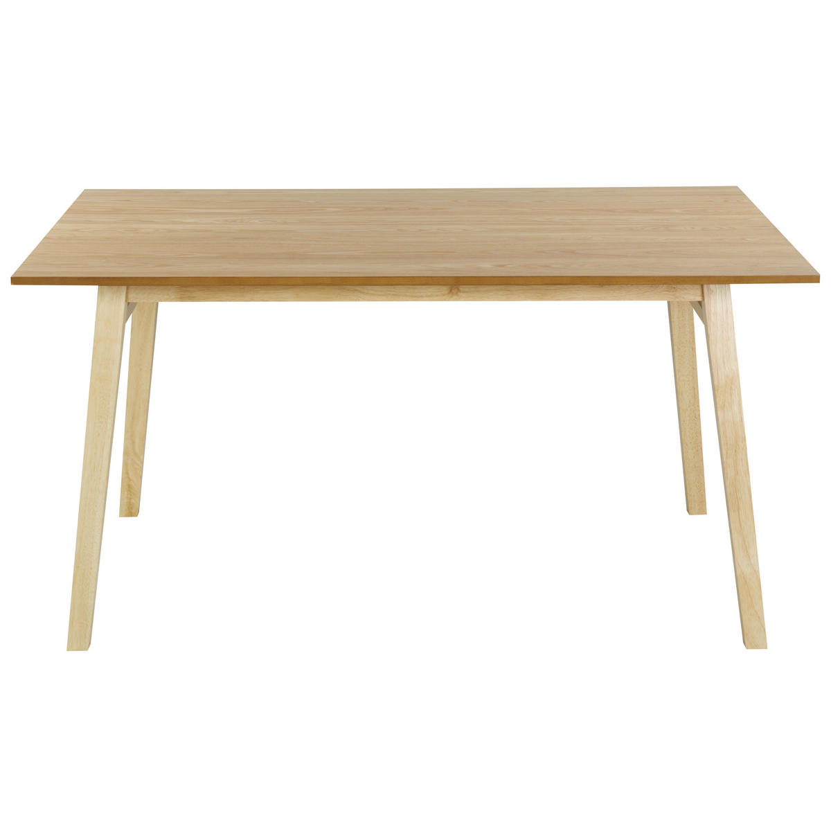 ESSTISCH 150/90 cm Helles Holz Varley - Hellbraun, Holzwerkstoff (150/90/76cm) - Beliani