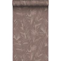 TAPETE Bananenblätter 50 x 900 cm - Lila, Papier (50/900cm) - Origin Wallcoverings