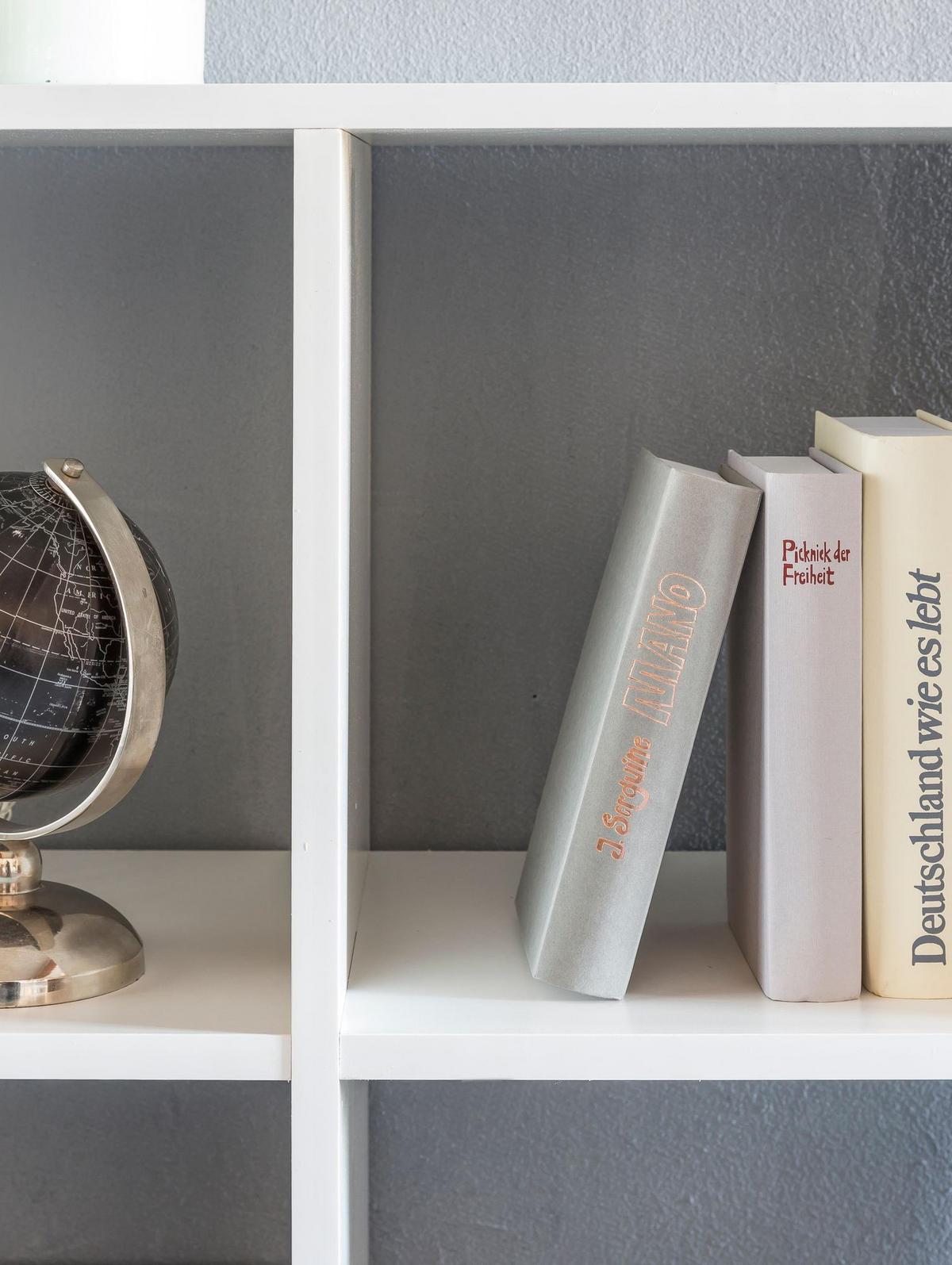 BÜCHERREGAL – Weiß, 8 Fächer, kratzfest, Raumteiler - Weiß, Holz/Kunststoff (108/104/29cm) - KADIMA DESIGN