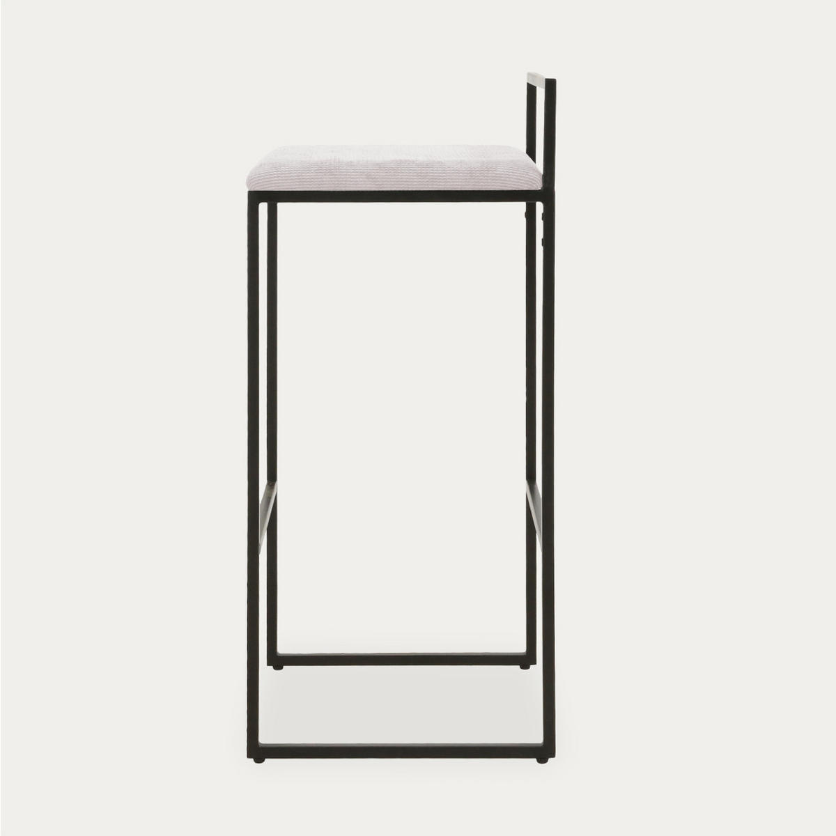 BARHOCKER Stan Beige 38 cm x 85 cm - Beige, Textil (38/85/38cm) - Kenay Home