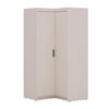 ECKSCHRANK Storicos Beige 97,8/190,5/97,8 cm – Modern, ideal für Ecken - Beige, Holzwerkstoff/Kunststoff (97.8/190.5/97.8cm) - AX Living