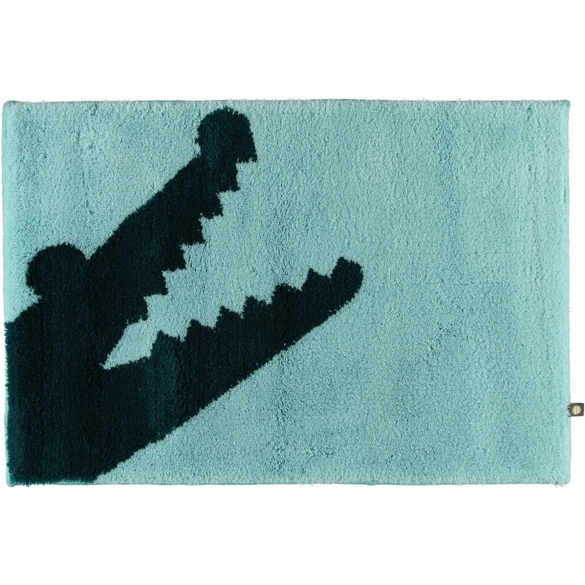 BADTEPPICHE CROC MINT-PAZIFIK - 1210 - Grün, Textil (60/90cm) - Rhomtuft