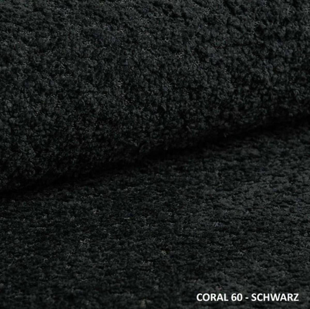 POLSTERBETT ALMA 160 x 200 cm, Bubble, Bouclé, schwarz - Schwarz, Textil (160/200cm) - Labett
