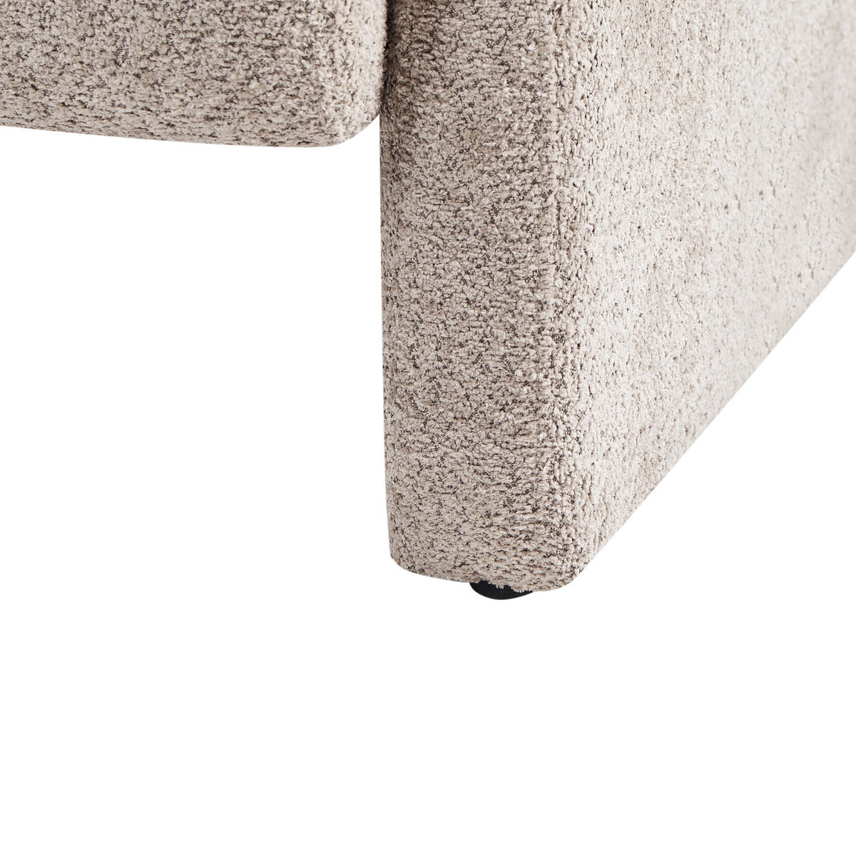 SESSEL Taupe Hallsberg - Taupe, Textil (80/76/80cm) - Beliani