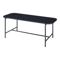 COUCHTISCH Samnanger 110/50/45 cm - Schwarz, Holzwerkstoff/Metall (110/50/45cm) - [en.casa]
