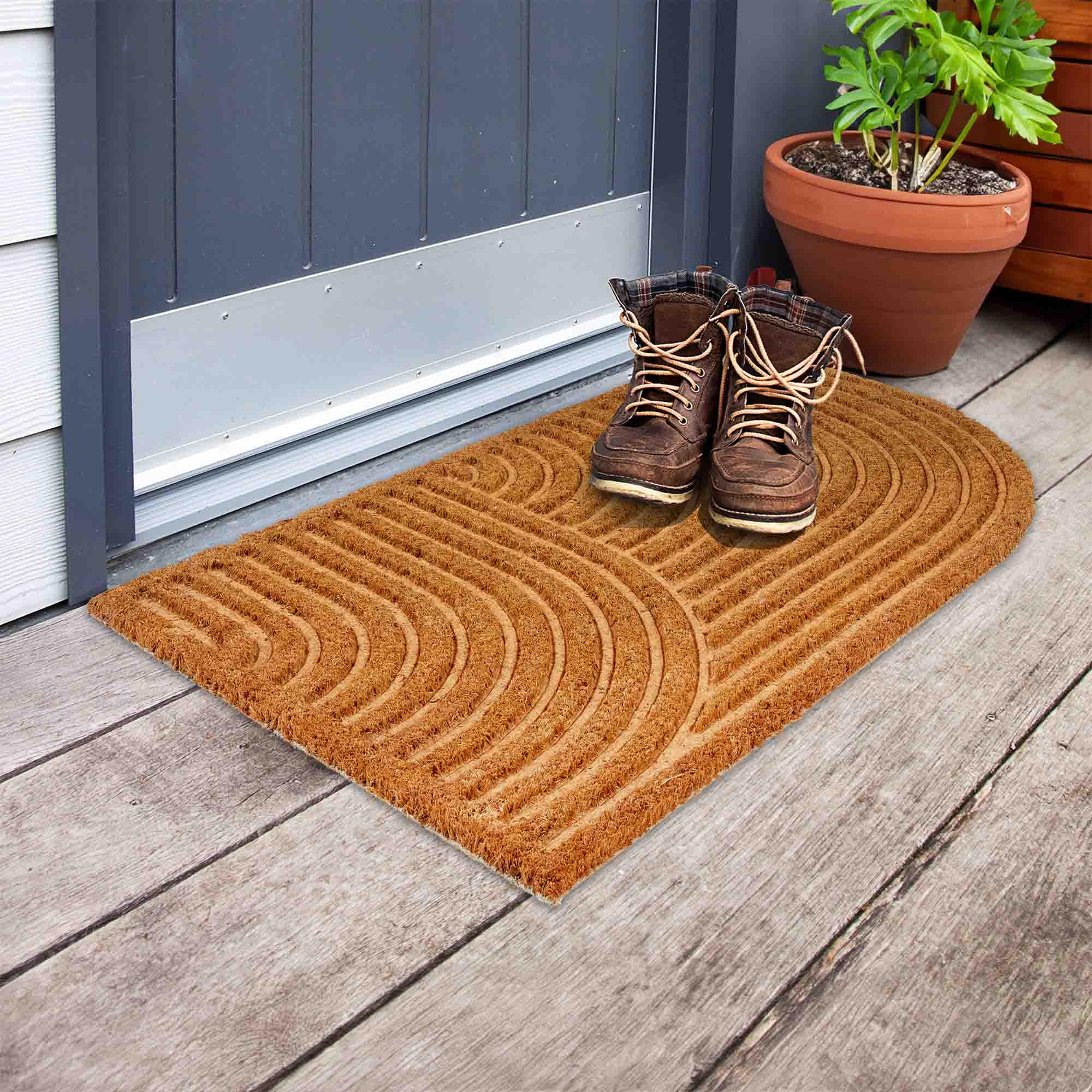 FUSSMATTE COCO SHAPE - Ecru, Textil (45/75cm) - Astra
