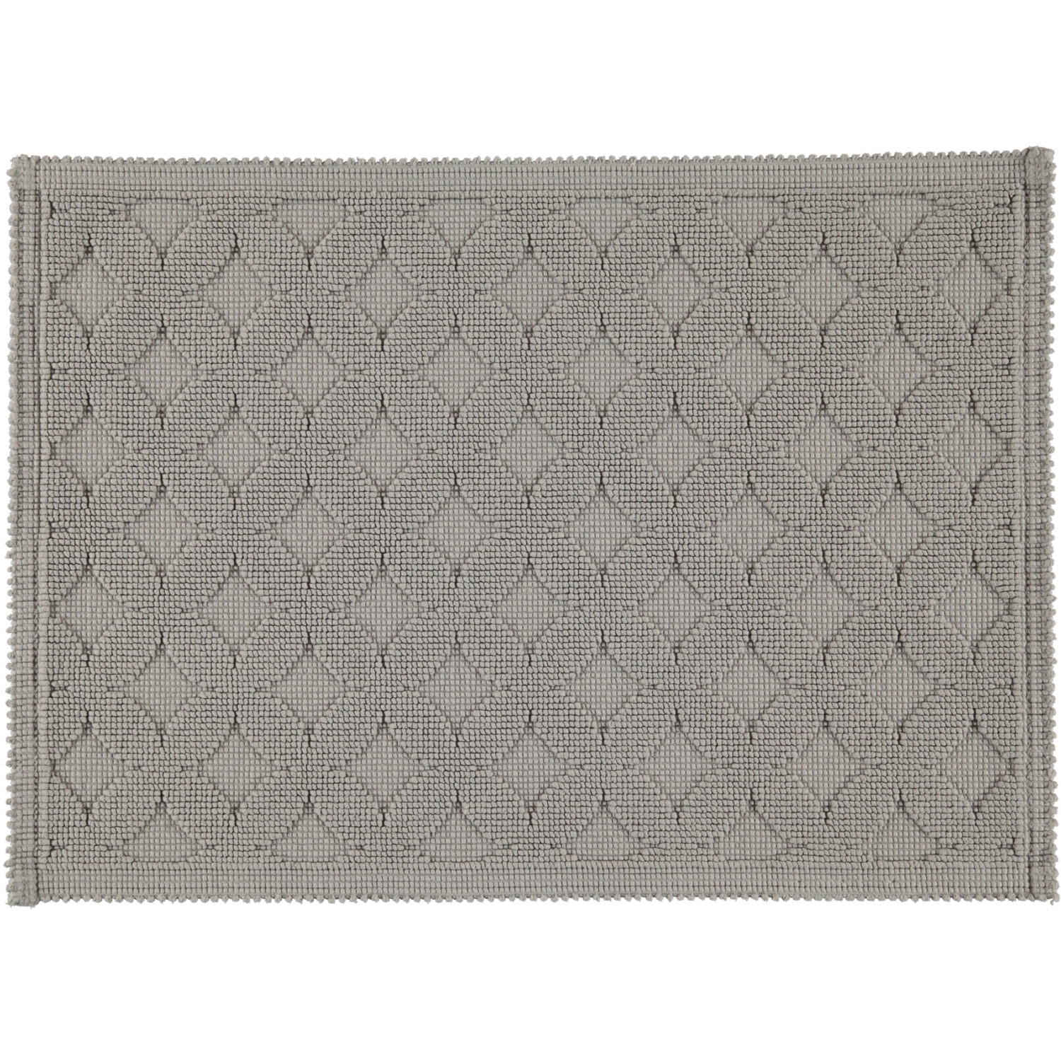 BADEMATTEN SEASIDE KIESEL - 85 - Grau, Textil (50/70cm) - Rhomtuft