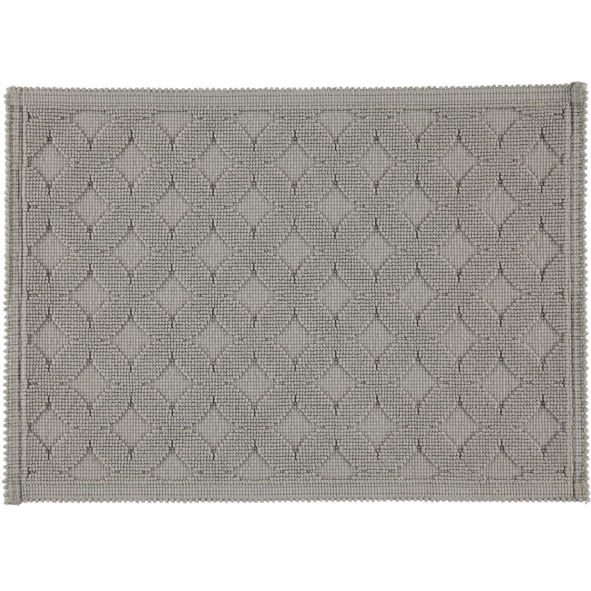 BADEMATTEN SEASIDE KIESEL - 85 - Grau, Textil (50/70cm) - Rhomtuft