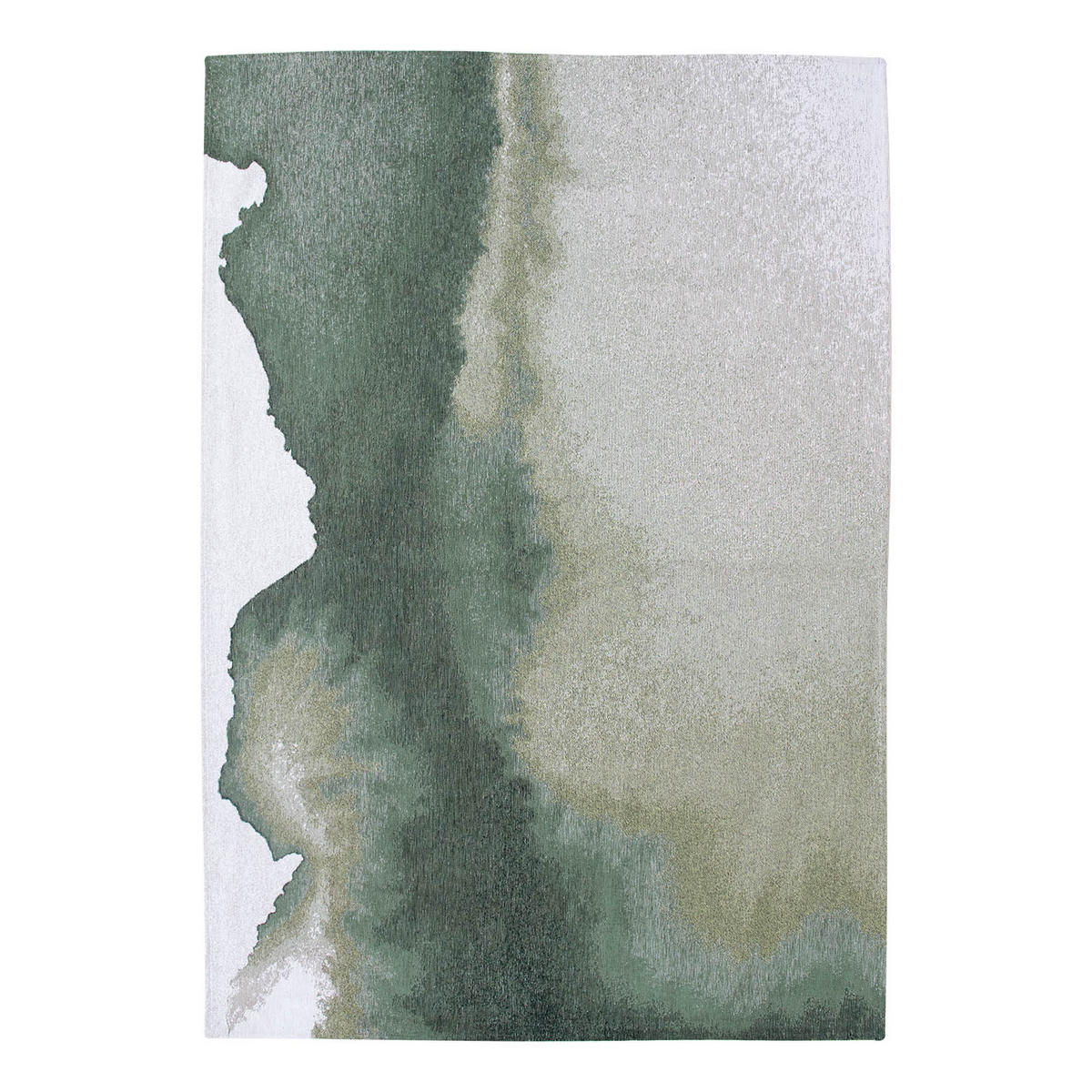 TEPPICH Palm Green Meditation 240/340 cm - Grün, Textil (240/340cm) - Louis De Poortere