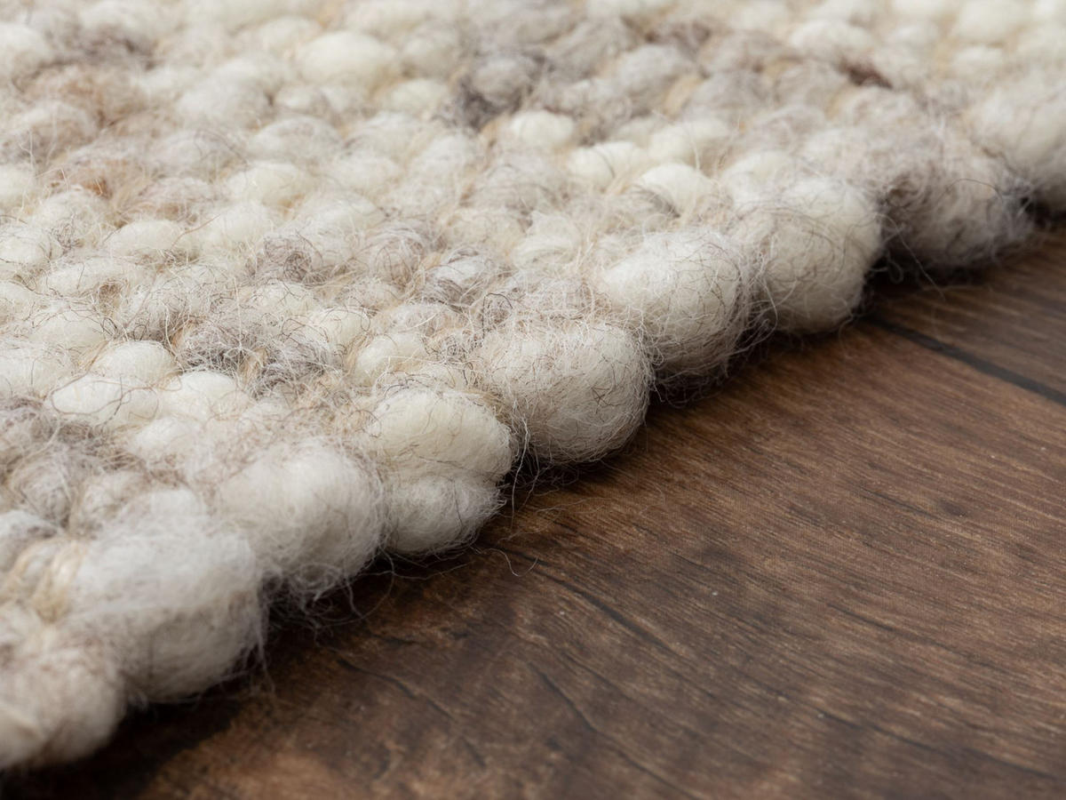 HANDWEBETEPPICH 240/340 cm Korinth - Hellbraun, Naturmaterialien (240/340cm) - Steffensmeier