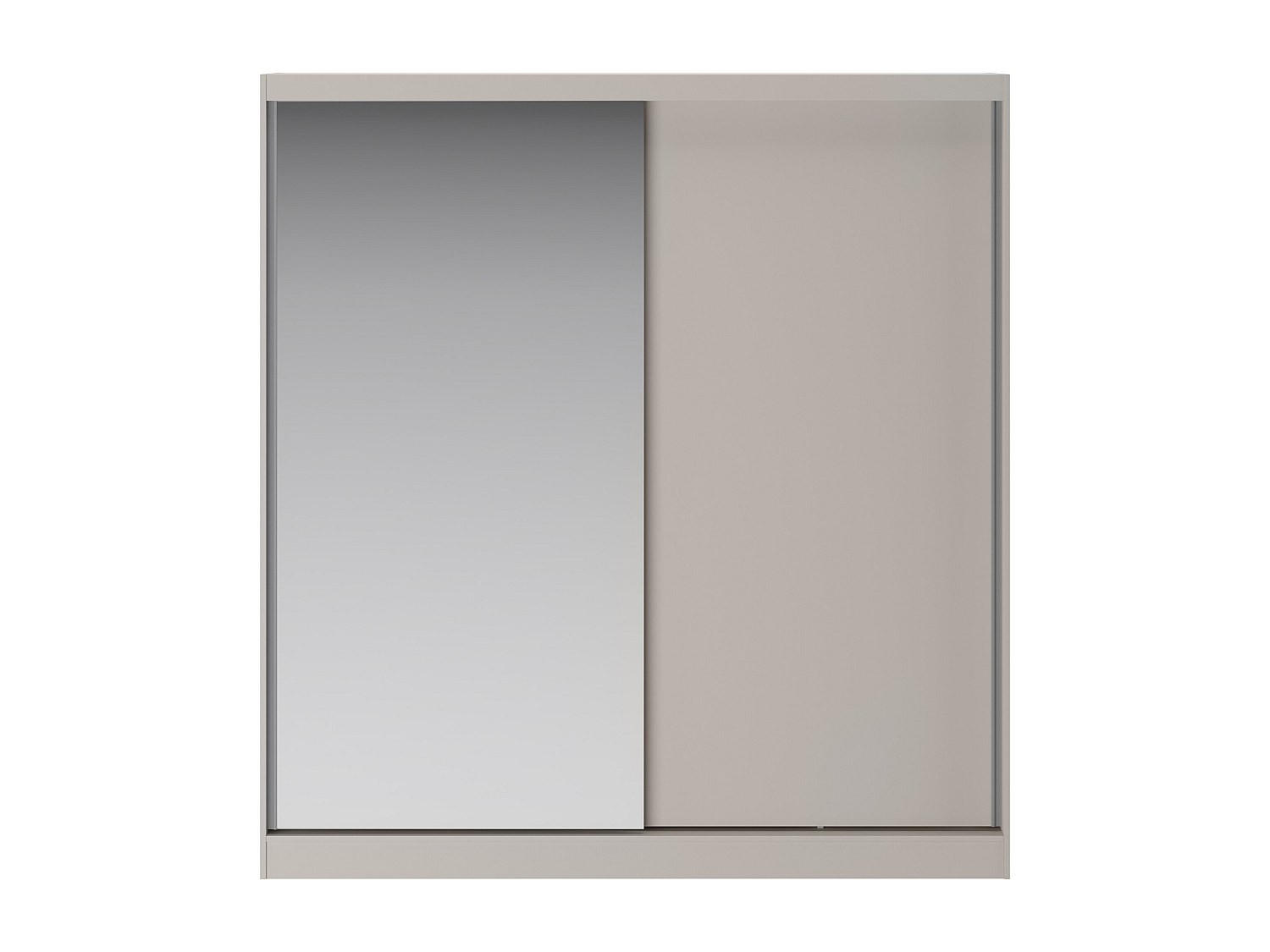 KLEIDERSCHRANK - 200.2 cm x 58.5 cm - holz - beige Ochira - Beige, Holz (200.2/215.6/58.5cm) - Vente-Unique