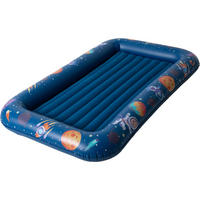 LUFTBETT Kinderluftmatratze aufblasbar DreamAir 152 x 89 x 17,5 cm blau - Blau, Kunststoff (89/152cm) - Avenli