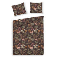 BETTWÄSCHE Orchidea - Braun, Textil (200/220cm) - home&you