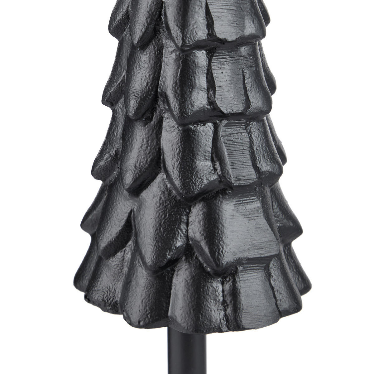 DEKOFIGUR Tanne Black Forest - Schwarz, Metall (10/40/10cm) - Butlers
