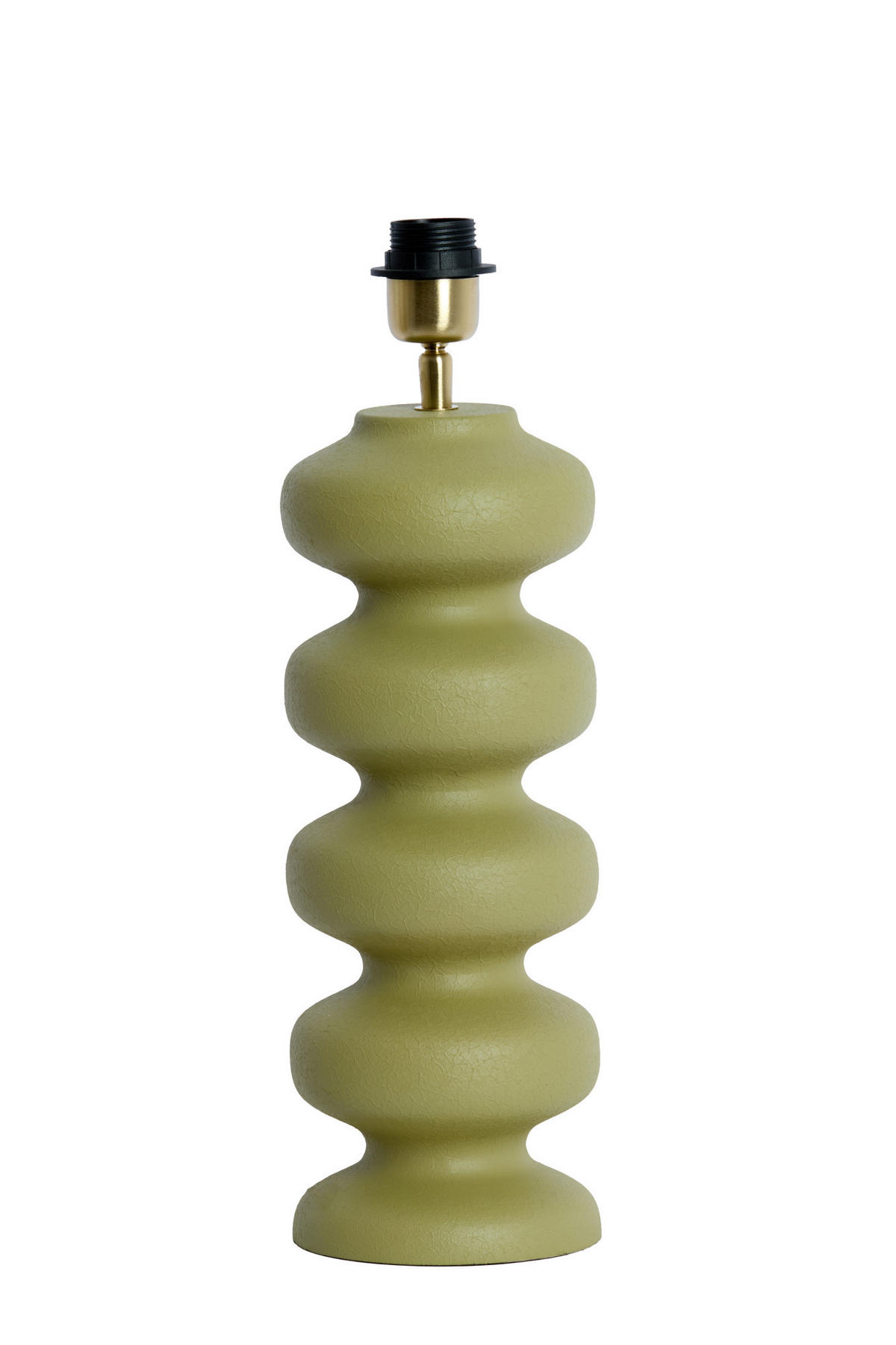 LAMPENFUSS Soroca Grün Ø15/42 cm - Grün, Metall (15/15/42cm) - Light & Living